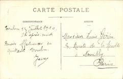 VINTAGE POSTCARD Toulon the Theater