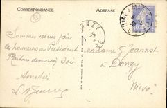 VINTAGE POSTCARD Toulon the Quay and the City