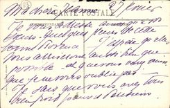 VINTAGE POSTCARD Toulon Splits Of the Evening