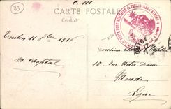 VINTAGE POSTCARD Toulon Cape Brown Sight on Mourillon