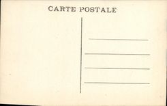 VINTAGE POSTCARD Toulon the Place D Weapons Music