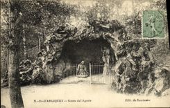 VINTAGE POSTCARD D Arliquet Cave of L Anguish
