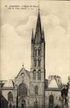 VINTAGE POSTCARD Limoges L Church St Pierre