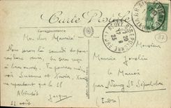 VINTAGE POSTCARD Limoges L Church St Pierre