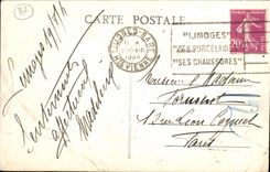 VINTAGE POSTCARD Limoges View of Vienna