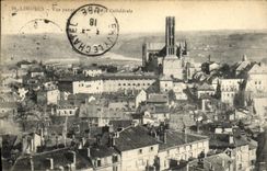 VINTAGE POSTCARD Limoges Seen Panoraminue Cathedral