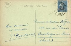 VINTAGE POSTCARD Limoges Old Holy Bridge Martial