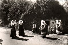 CPSM the Limousin Player of Hurdy gurdy Folklore