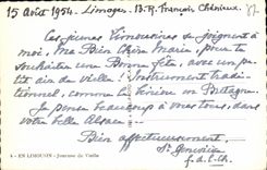 CPSM the Limousin Player of Hurdy gurdy Folklore