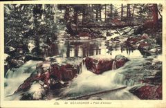 VINTAGE POSTCARD Gerardmer Bridge D Love