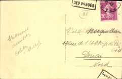 VINTAGE POSTCARD Gerardmer Edge of the Lake