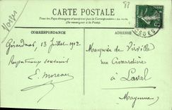 VINTAGE POSTCARD Gerardmer Seen on the Lake L Landing stage