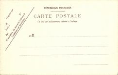 VINTAGE POSTCARD Gerardmer the Rock of the Devil