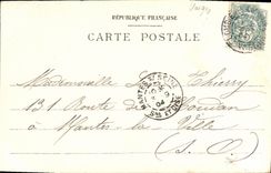 VINTAGE POSTCARD Gerardmer the Bridge D Love