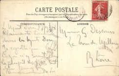 VINTAGE POSTCARD Environs Of the Mount Gilds Puy de Sancy and I entered of the throats D Vaches hell