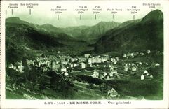VINTAGE POSTCARD the Mount Gilds View