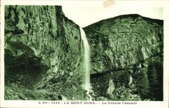 VINTAGE POSTCARD the Mount Gilds the Large Cascade