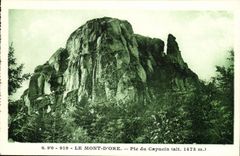 VINTAGE POSTCARD the Mount Gilds Peak of the Capuchin