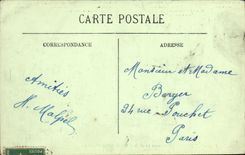 VINTAGE POSTCARD the Mount Gilds Pamorama seen of the Road of Clermont