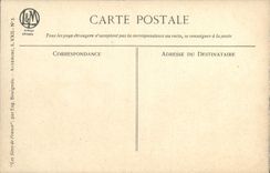 VINTAGE POSTCARD Auvergne Cascade of the Mount Gilds