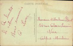 VINTAGE POSTCARD Environs Of the Mount Gilds the Lake Pavin