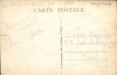 VINTAGE POSTCARD the Mount Gilds Landscape Road Of Sancy Oxcart Bois Foresters