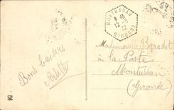 CPA Biarritz Le Rocher De La Vierge 