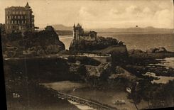 CPA Biarritz Le Chateau Basque 