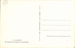 CPA Biarritz La Rocher de la Vierge et La Passerelle