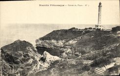 CPA Biarritz Pittoresque Pointe Du Phare