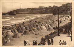 CPA Biarritz La Grande Plage 