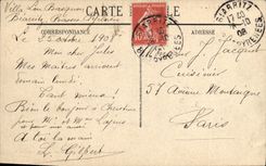 CPA Biarritz La Cote des Basques 