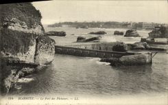 CPA Biarritz Le Port des Pecheurs 