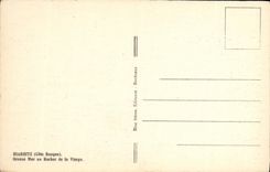 CPA Biarritz Grosse Mer Au Rocher De La Vierge