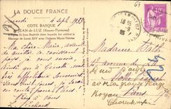 CPA Saint Jean De Luz St Jean Eglise St Jean Baptiste