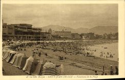 CPA Cote Basque Saint Jean De Luz Panorama de la Plage 