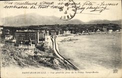 CPA Saint Jean De Luz Vue Generale Prise de la Pointe Sainte Barbe 