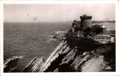 CPA Saint Jean De Luz Socoa Le Fort Et Les Falaises