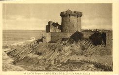 CPA Saint Jean De Luz Le Fort de Socoa 