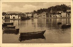 CPA La Cote Basque Saint Jean De Luz Quai de Cibourne 