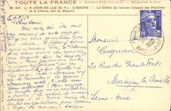 CPA Saint Jean De Luz Le cloitre de l ancien couvent des Recollets et la Citerne don de Mazarin