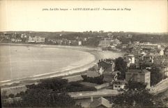 CPA Saint Jean De Luz Panorama de la Plage 