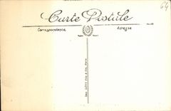 VINTAGE POSTCARD Hendaye Edges Of Bidassoa and the international bridge of the tram