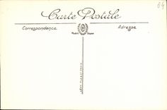 VINTAGE POSTCARD Hendaye Free Spanish Border