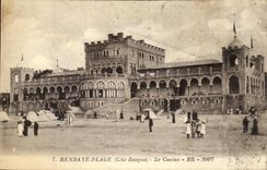 VINTAGE POSTCARD Hendaye the Casino