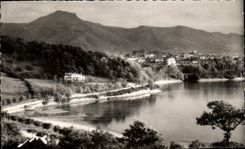 CPSM Hendaye the peak of Haya dominates the city