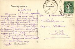 VINTAGE POSTCARD Hendaye the Casino