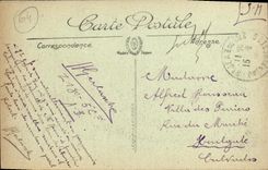 VINTAGE POSTCARD Hendaye the Beach and Zuizquibel