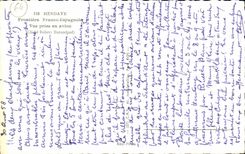 CPSM Hendaye Free Spanish Border Seen from in the plane