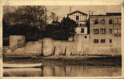 VINTAGE POSTCARD Hendaye the Stone built house Parcelled out